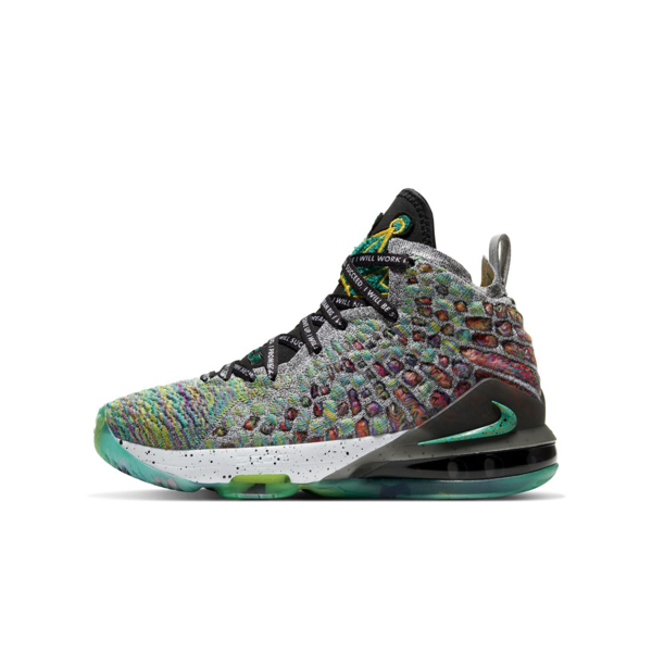 lebron 17 neptune green