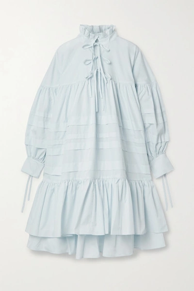 【CECILIE BAHNSEN】 \"MACY DRESS\"light-BLUE CECILIE BAHNSEN】 