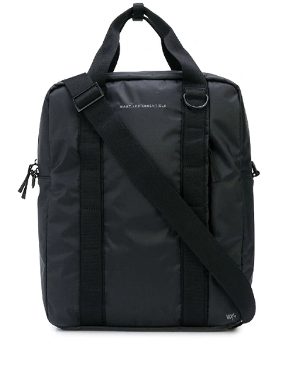 Want Les Essentiels De La Vie Dorado 2.0 Econyl Convertible Backpack In Black