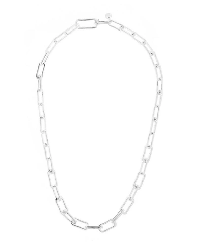 Monica Vinader Silver Alta Capture Charm Necklace