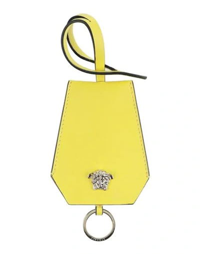 Versace Key Ring In Yellow