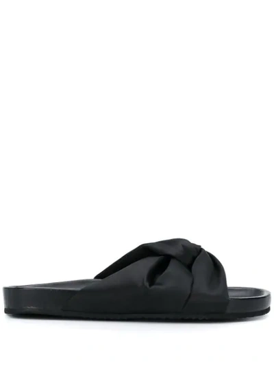 Filippa K Brea Knot Sandals In Black