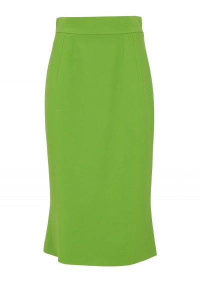 Dolce & Gabbana Skirt In Verde Mela