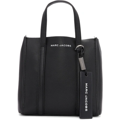 Marc Jacobs The  Shoulder Bag Model The Tag Tote In Black Grained Leather In Nero
