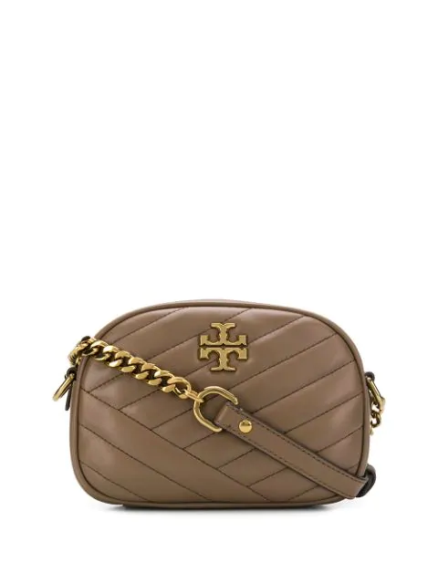 Tory Burch Kira Quilted Leather Xs Crossbody Bag In Classic Taupe ...