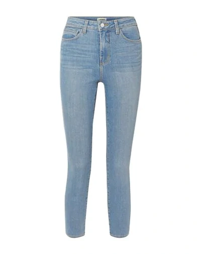 L Agence Jeans In Blue