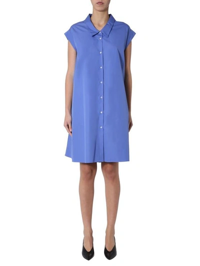 Aspesi Midi Dress In Blue