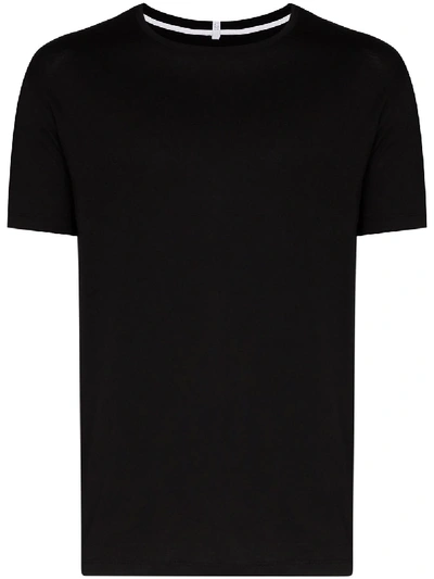 Lot78 T-shirt Mit Etikett In Black