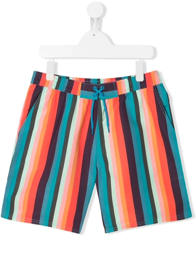 PAUL SMITH JUNIOR MULTICOLOR SWIM FOR BOY 11215335
