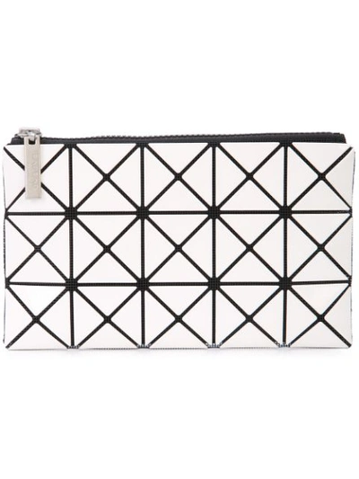Bao Bao Issey Miyake Prism Zipped Pouch In White