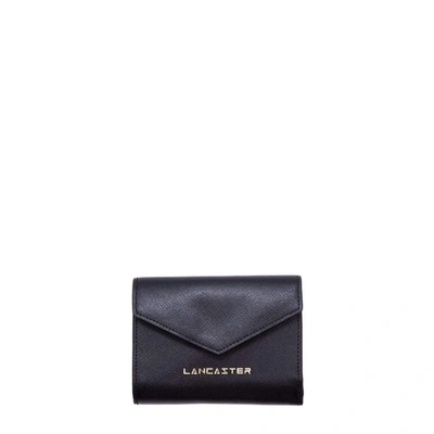Lancaster Paris Women's Black Leather Wallet
