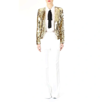 Aniye By Women's Gold Polyester Jacket