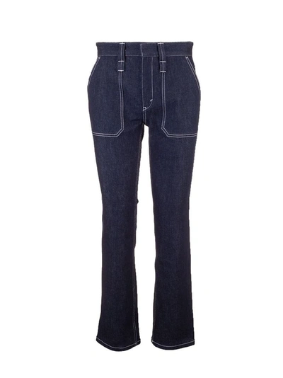 Chloé Women's Blue Cotton Jeans