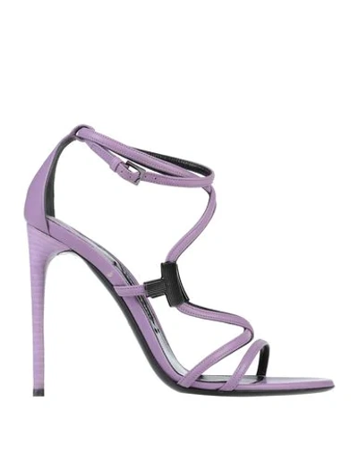 Tom Ford Sandals In Lilac