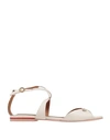 See By Chloé Sandals In Ivory