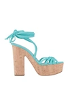 Alchimia Di Ballin Sandals In Turquoise