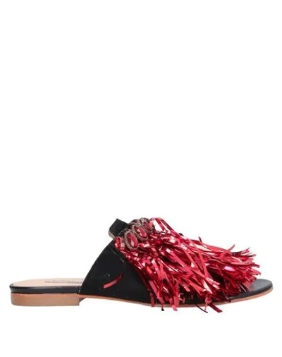 Pokemaoke Sandals In Red