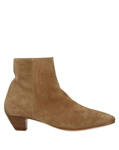 Elia Maurizi Ankle Boot In Sand