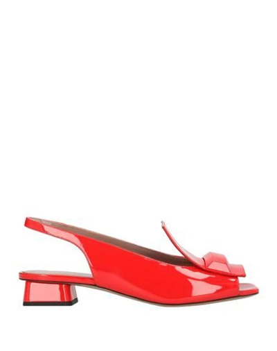 Rayne Sandals In Red