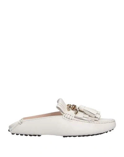 Tod's Mules And Clogs In White