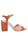 Fiorifrancesi Sandals In Tan