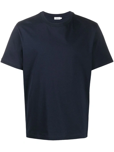 Filippa K Plain Crew Neck T-shirt In Blue