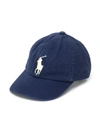 Polo Ralph Lauren Kids' Embroidered Logo Cap In Blue