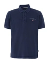 Napapijri Polo Shirts In Blue