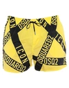 Dsquared2 Swim Trunks In Yellow