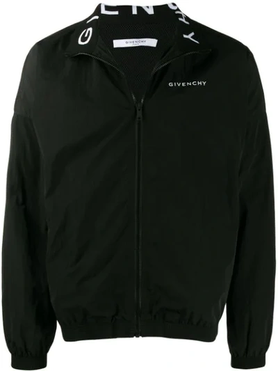 Givenchy Logo Lightweight Jacket In Black