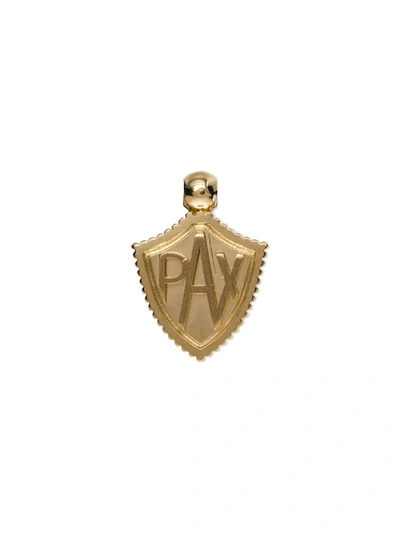 Foundrae 18kt Yellow Gold Pax Crest Charm