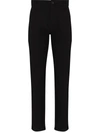 Paige Lennox Slim-fit Crocodile-print Jeans In Black