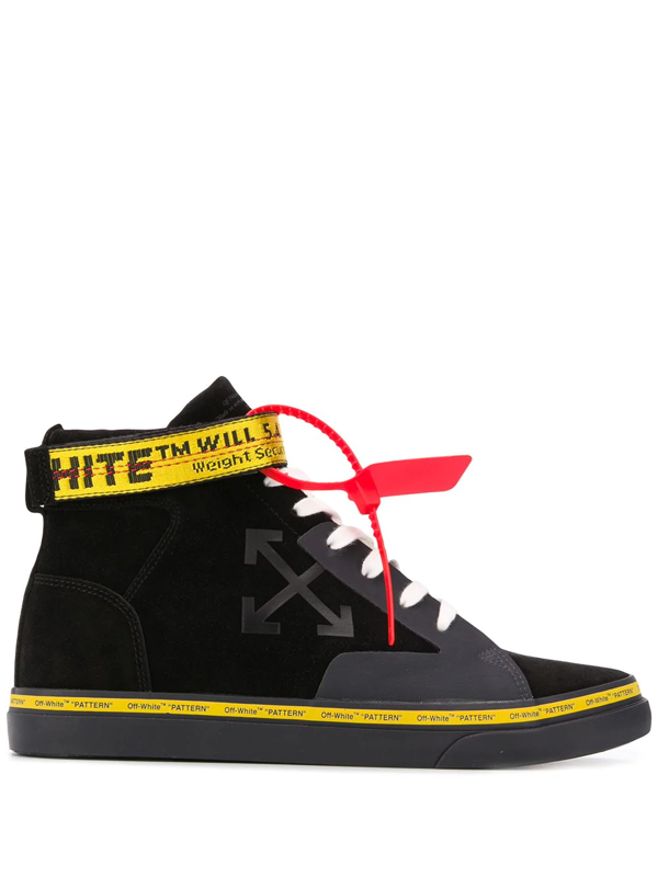 off white vulcanized high top