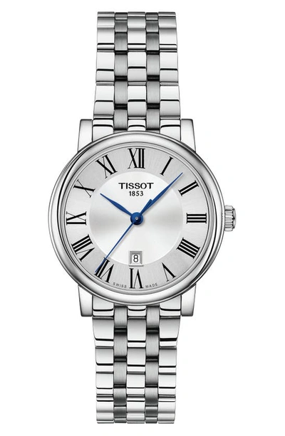 Tissot T1092103603300 Carson Stainless Steel Watch In Black