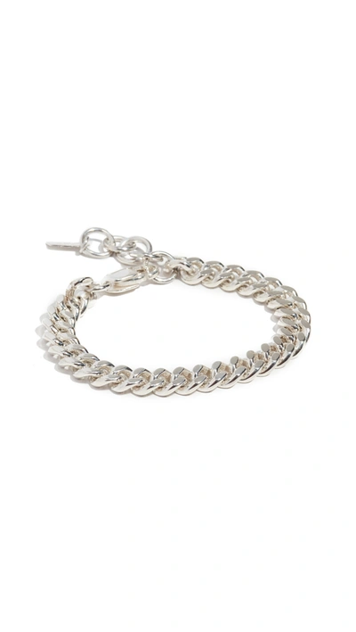 Loren Stewart Big Daddy Chain Bracelet In Silver