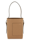Valextra Mini Soft Grained Leather Tote Bag In Beige
