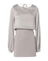 Cycle Short Dress In Light Grey