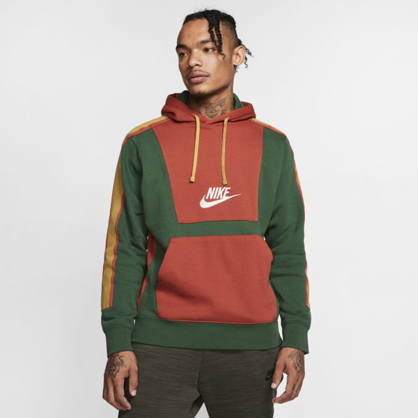 nike sportswear club fleece green