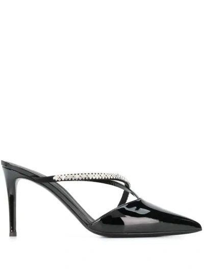 Giuseppe Zanotti Women's Embellished Slip On High-heel Pumps In Black
