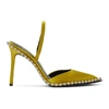 Alexander Wang Women's Rina Crystal Slingback Pumps In 720 Chartre