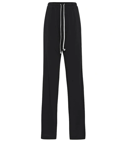 Rick Owens Drkshdw Cotton Trackpants In Black