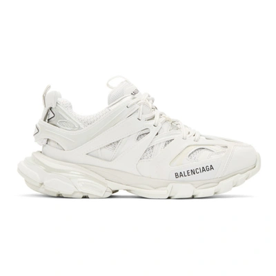 Balenciaga White Track Sneakers