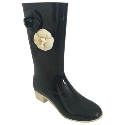 Pre-owned Chanel Black Boots