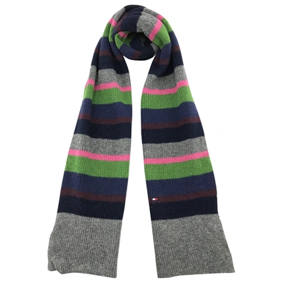 Pre-owned Tommy Hilfiger Wool Scarf