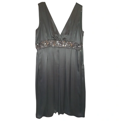 Pre-owned La Perla Silk Mid-length Dress In Green