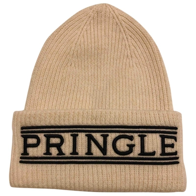Pre-owned Pringle Of Scotland Yellow Hat