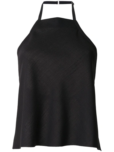 Dion Lee E-hook Halter Top In Black