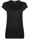 Tom Ford Crew Neck Sheer T-shirt In Black