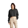 Champion Women's Reverse Weave Cut-off Cropped Sweatshirt In Black/white