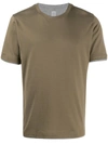 Eleventy Short Sleeve T-shirt In Green